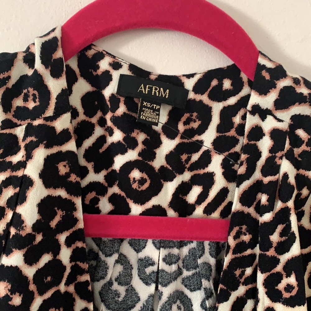 AFRM Danna Puff Sleeve Bodysuit - Picture 8 of 8